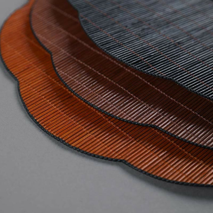 Buddha Stones Abanico portátil de mango largo de bambú hechas a mano estilo chino