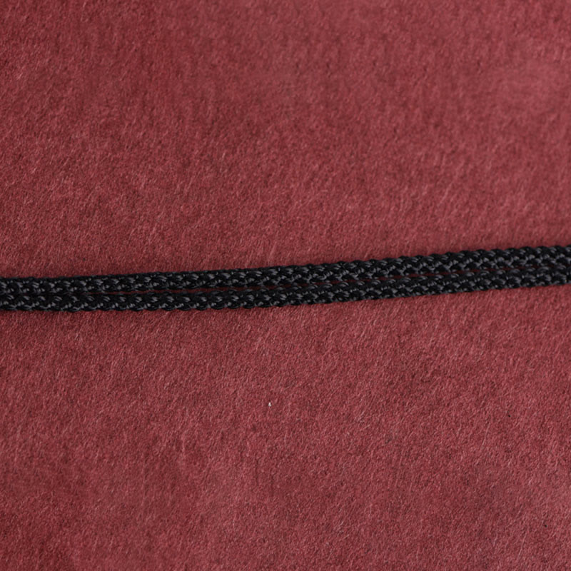 Buddha Stones Collar de colgante de cuerda Sutra del corazón de las seis palabras verdaderas de plata esterlina 999 - image 8