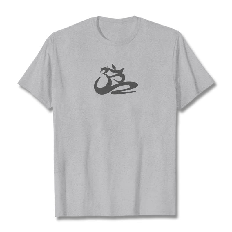 Camiseta OM con Buddha Stones - Gris claro - 2XL - image 19