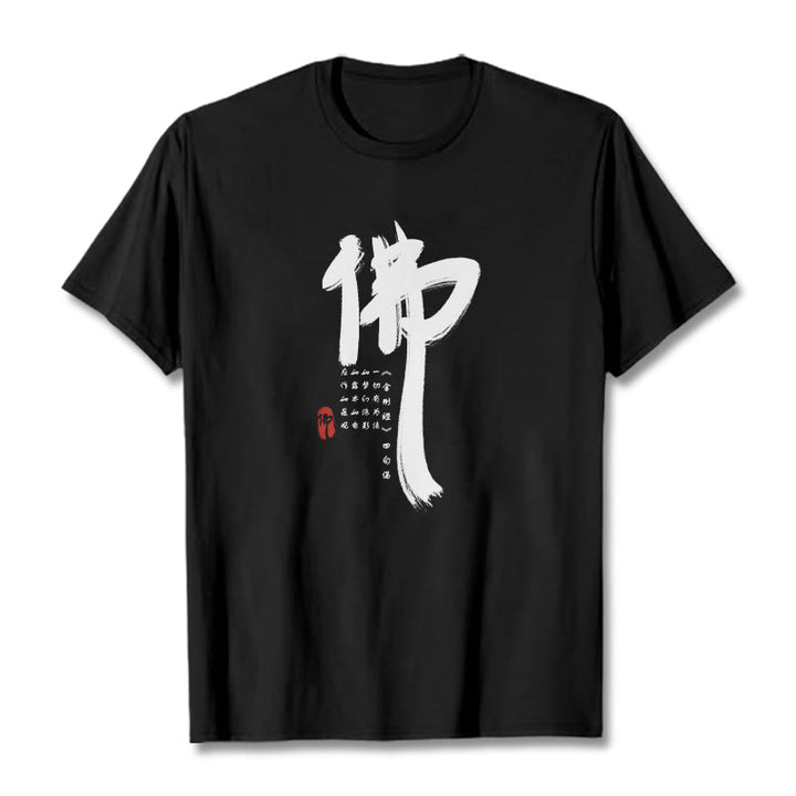 Camiseta con Buddha Stones para Buda - Negro - 2XL - image 4