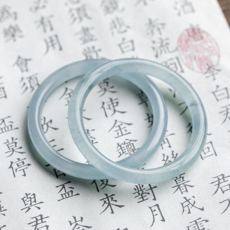 Pulsera Serenity de aguamarina natural con Buddha Stones