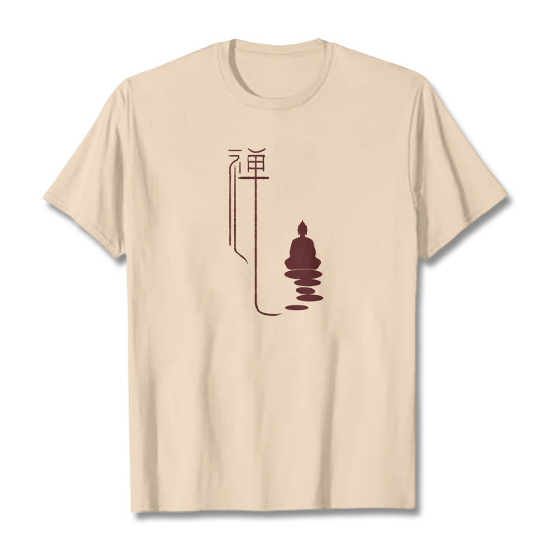 Camiseta con Buddha Stones y Buda zen - Sopa de mariscos - 2XL - image 0