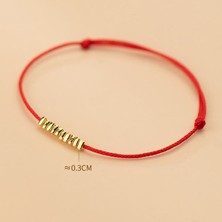 Pulsera trenzada ultrafina con protección de piezas pequeñas de plata de ley 925 hecha a mano con Buddha Stones