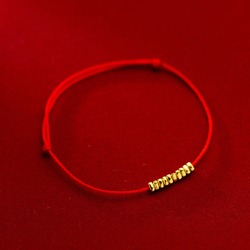 Pulsera trenzada ultrafina con protección de piezas pequeñas de plata de ley 925 hecha a mano con Buddha Stones - image 1