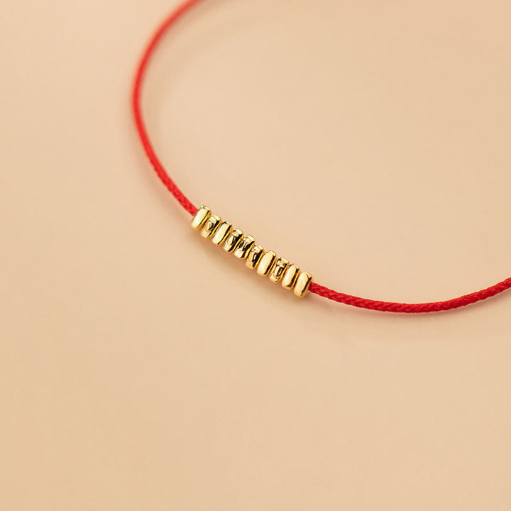 Pulsera trenzada ultrafina con protección de piezas pequeñas de plata de ley 925 hecha a mano con Buddha Stones