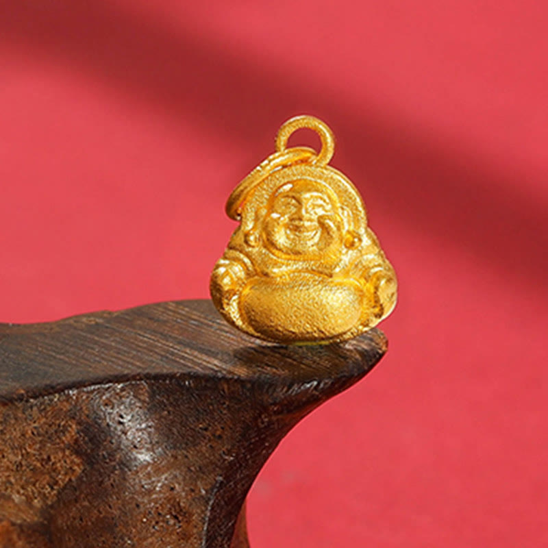 Collar con colgante de Buddha Stones de Buda y suerte