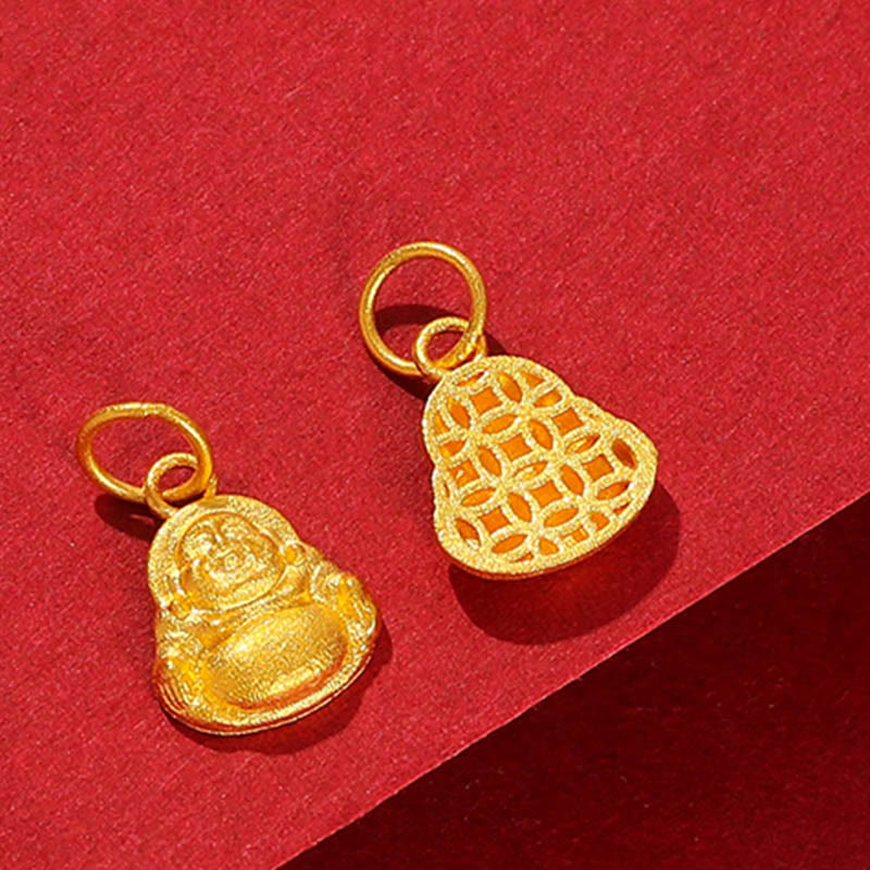 Collar con colgante de Buddha Stones de Buda y suerte