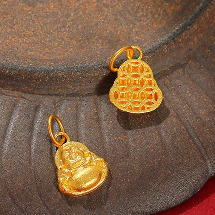 Collar con colgante de Buddha Stones de Buda y suerte