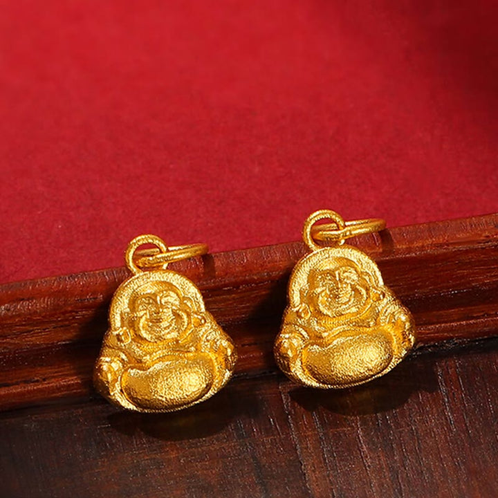 Collar con colgante de Buddha Stones de Buda y suerte