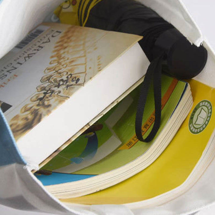 Bolso de hombro de lona con Buddha Stones de colores