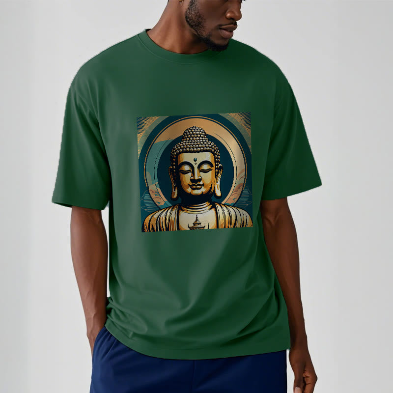 	Camisa de Buda Piedras Aura Buda Dorado - image 10