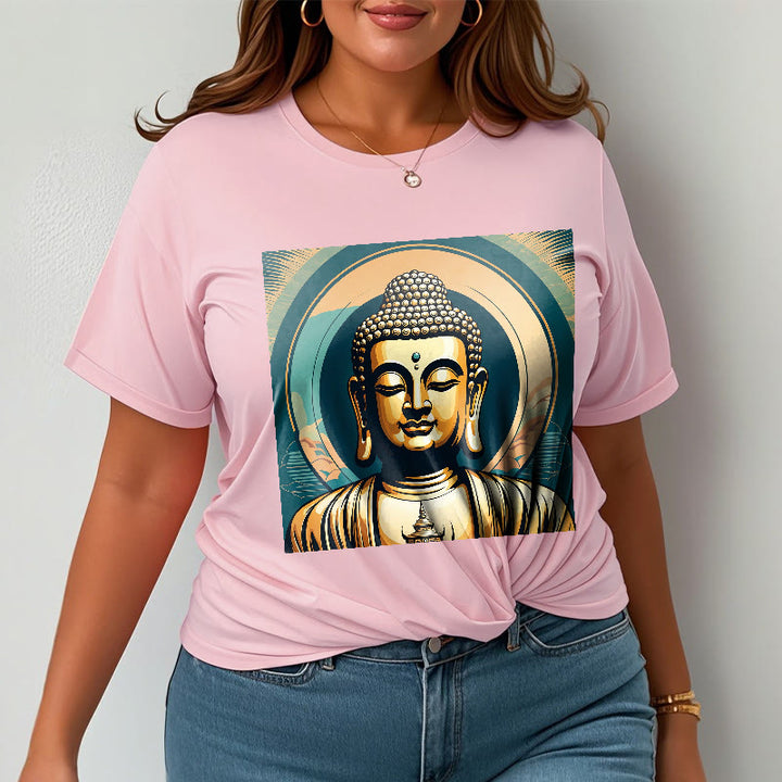 	Camisa de Buda Piedras Aura Buda Dorado - image 12