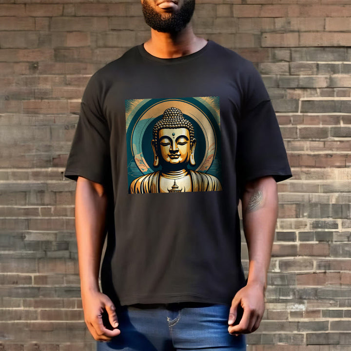 	Camisa de Buda Piedras Aura Buda Dorado - image 2