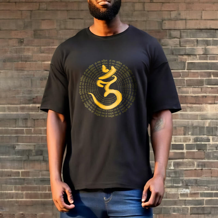Buddha Stones 108 OM NAMAH SHIVAYA Mantra Camiseta Sánscrita - image 4