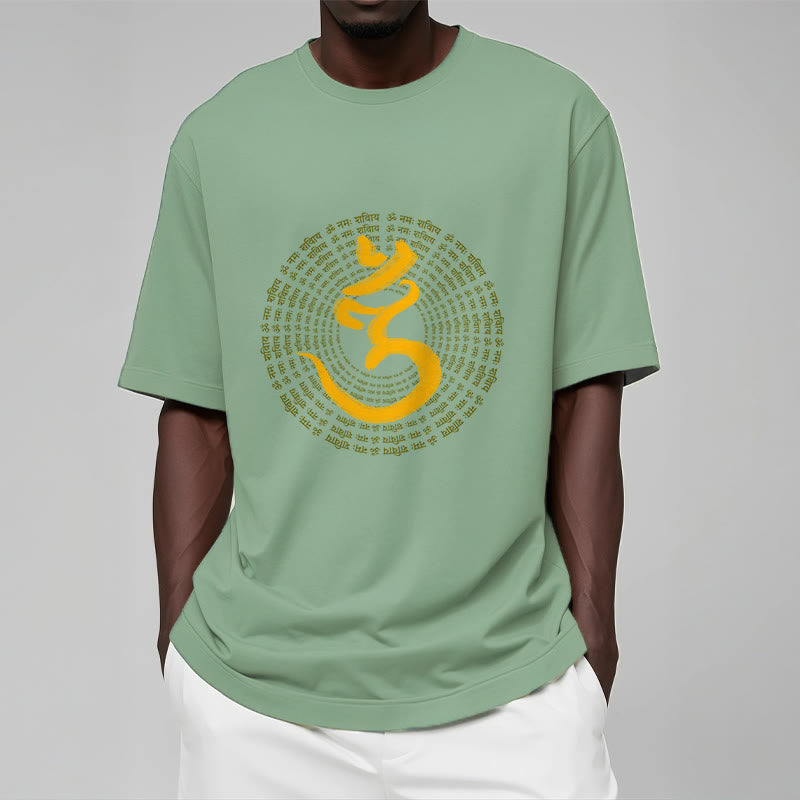 Buddha Stones 108 OM NAMAH SHIVAYA Mantra Camiseta Sánscrita - image 17
