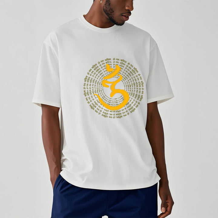 Buddha Stones 108 OM NAMAH SHIVAYA Mantra Camiseta Sánscrita - image 7