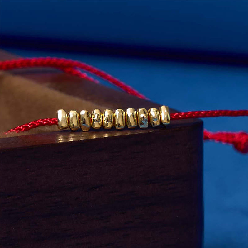 Pulsera trenzada ultrafina con protección de piezas pequeñas de plata de ley 925 hecha a mano con Buddha Stones - image 3