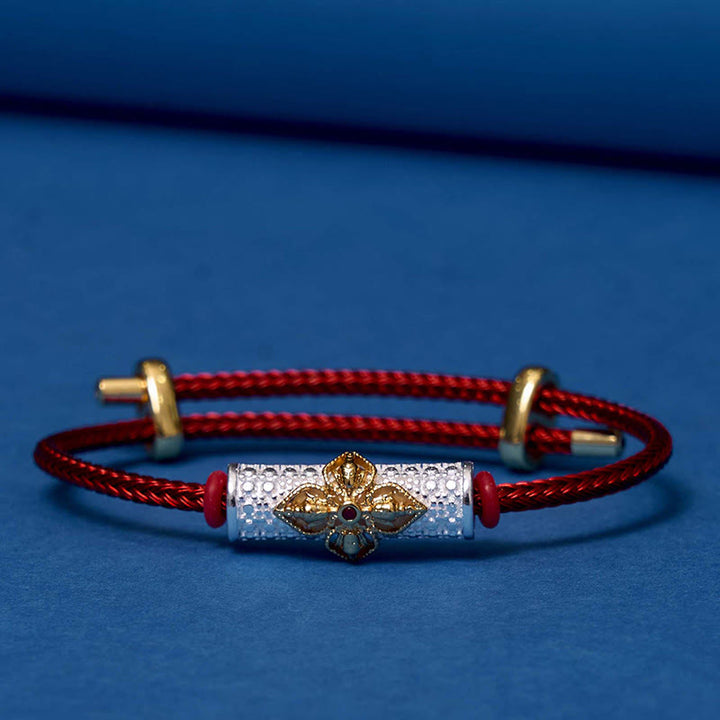 Buddha Stones Pulsera de hilo rojo de cobre de la suerte - image 19