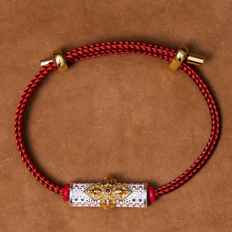 Buddha Stones Pulsera de hilo rojo de cobre de la suerte - image 17