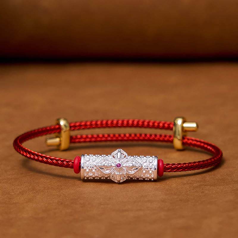 Buddha Stones Pulsera de hilo rojo de cobre de la suerte - image 24