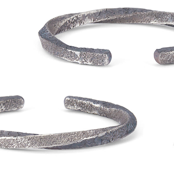 Brazalete brazalete con Buddha Stones en plata de ley 999 estilo retro con lazo Möbius y amor eterno - image 12