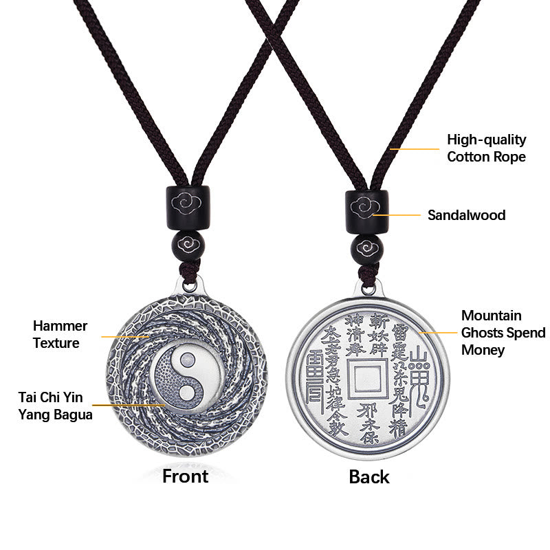 Buddha Stones 999 con diseño de Tai Chi Yin Yang Bagua y fantasmas de montaña que gastan dinero - image 23