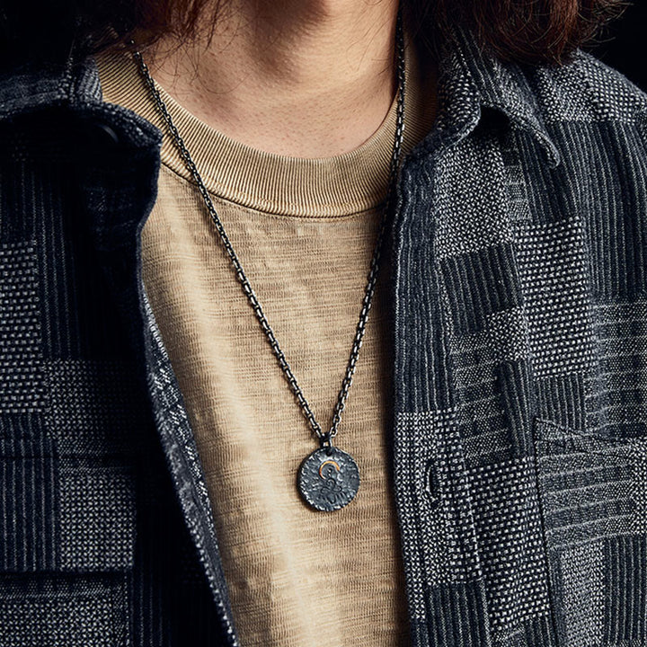 Buddha Stones con colgante de loto y estatua de Buda en plata de ley 925, oro 999 y piedras de Buda en plata de ley 999 - image 2