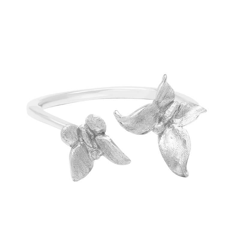 Anillo de mariposa con Buddha Stones en plata de ley 925 - image 11