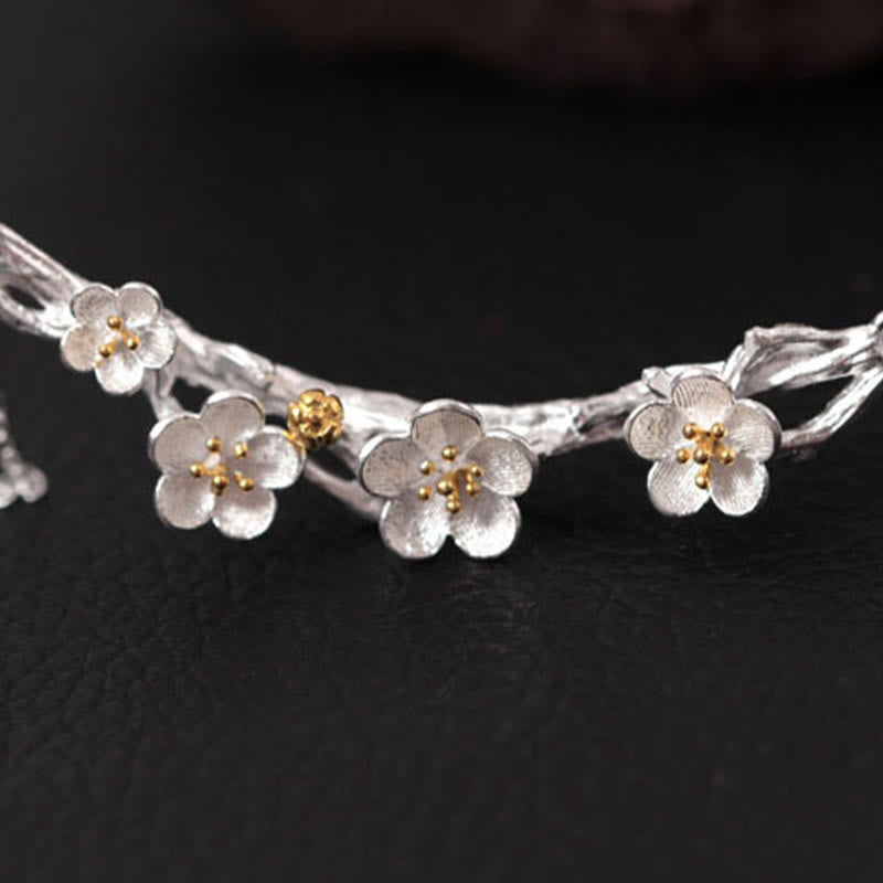 Collar con colgante de Buddha Stones en plata de ley 925 con protección de seno de ciruela - image 10