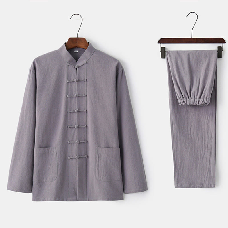 Camisa de manga larga con Buddha Stones para hombre - image 19