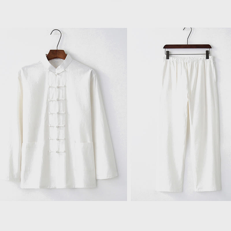 Camisa de manga larga con Buddha Stones para hombre - image 22