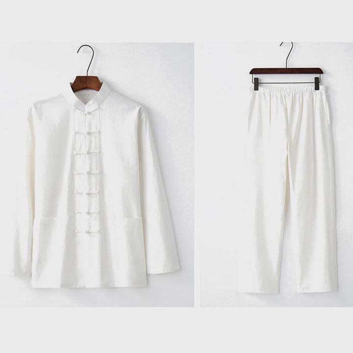 Camisa de manga larga con Buddha Stones para hombre - image 22