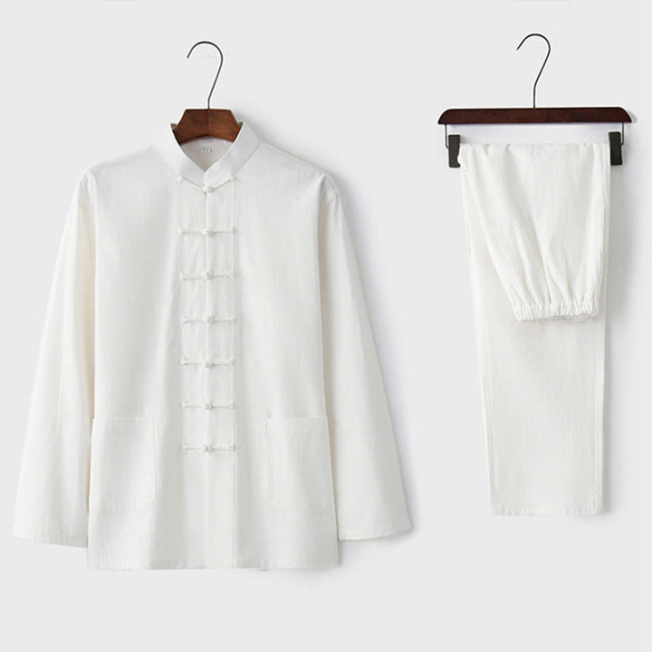 Camisa de manga larga con Buddha Stones para hombre - image 23