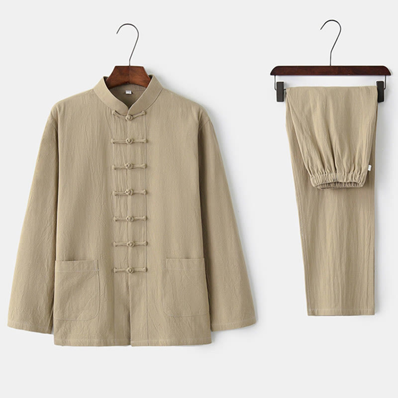 Camisa de manga larga con Buddha Stones para hombre - image 27