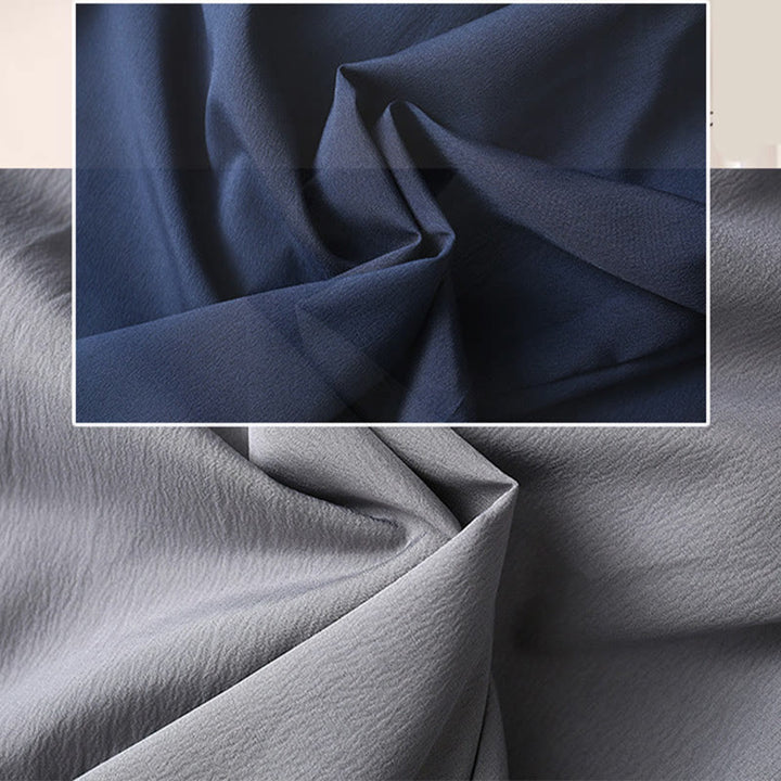 Camisa de manga corta con botones de rana y piedras de Buddha Stones Tang, pantalones de pierna ancha, traje para hombre