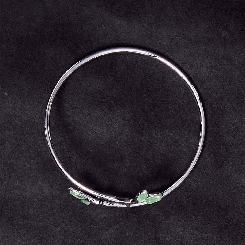 Brazalete con diseño de Buddha Stones, brazalete con soporte para ojo de gato