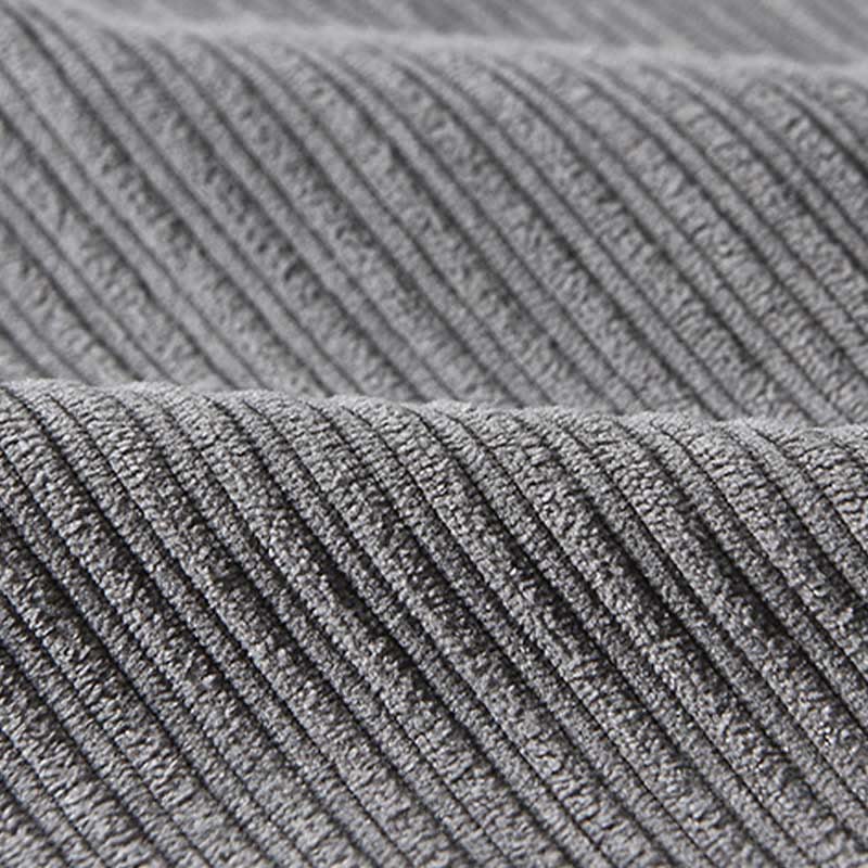 Camisa cómoda de pana con bolsillo, cuello vuelto y manga larga para hombre de Buddha Stones - image 13