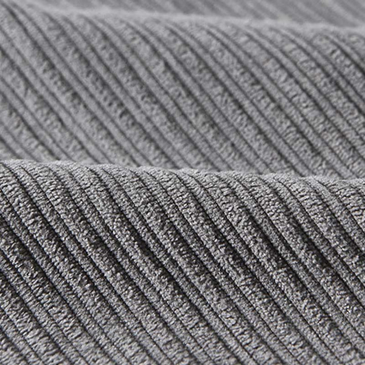 Camisa cómoda de pana con bolsillo, cuello vuelto y manga larga para hombre de Buddha Stones - image 13