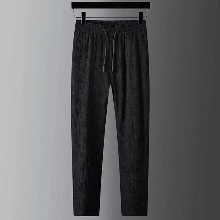 Conjunto de ropa para hombre con pantalones y manga larga de color puro con Buddha Stones - image 3