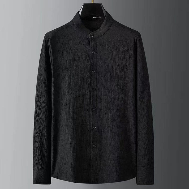 Conjunto de ropa para hombre con pantalones y manga larga de color puro con Buddha Stones - image 2