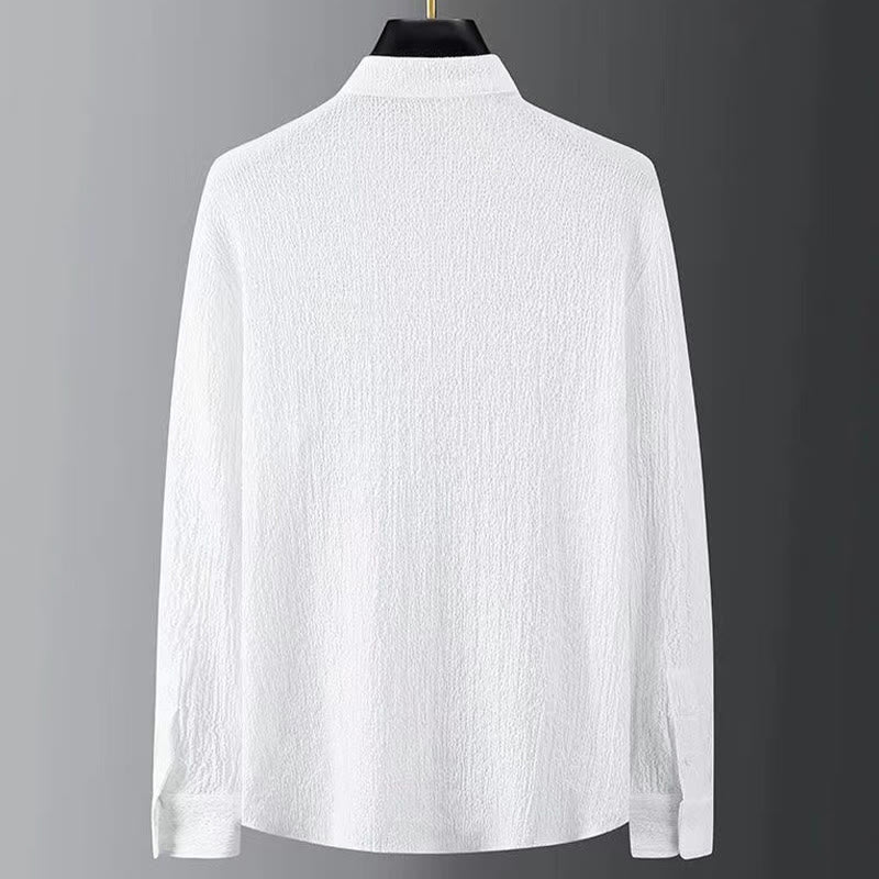 Conjunto de ropa para hombre con pantalones y manga larga de color puro con Buddha Stones - image 6