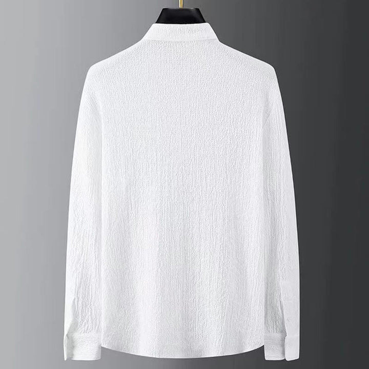 Conjunto de ropa para hombre con pantalones y manga larga de color puro con Buddha Stones - image 6