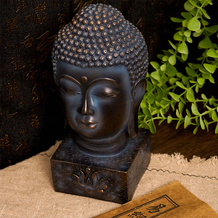 Buddha Stones, decoración de meditación con bendición de Buda tibetano - image 4