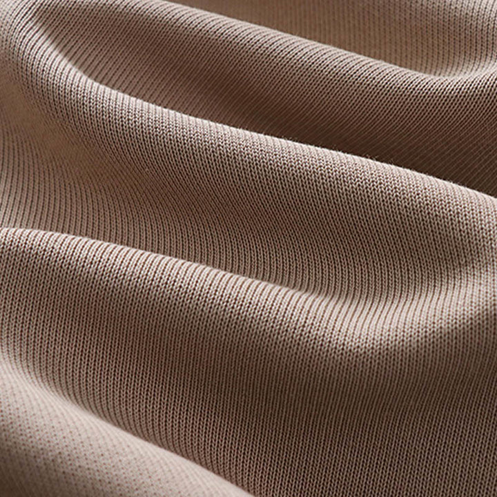 Pantalones de hombre con bolsillos y tejido polar de algodón de color liso con Buddha Stones