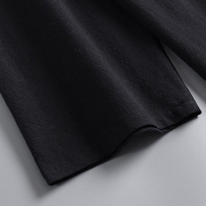 Conjunto de ropa para hombre, traje Tang de algodón con cuello cruzado y Buddha Stones , pantalones y parte superior de Hanfu - image 7