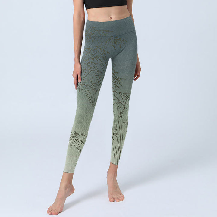 Leggings deportivos con estampado de Buddha Stones para mujer - image 5