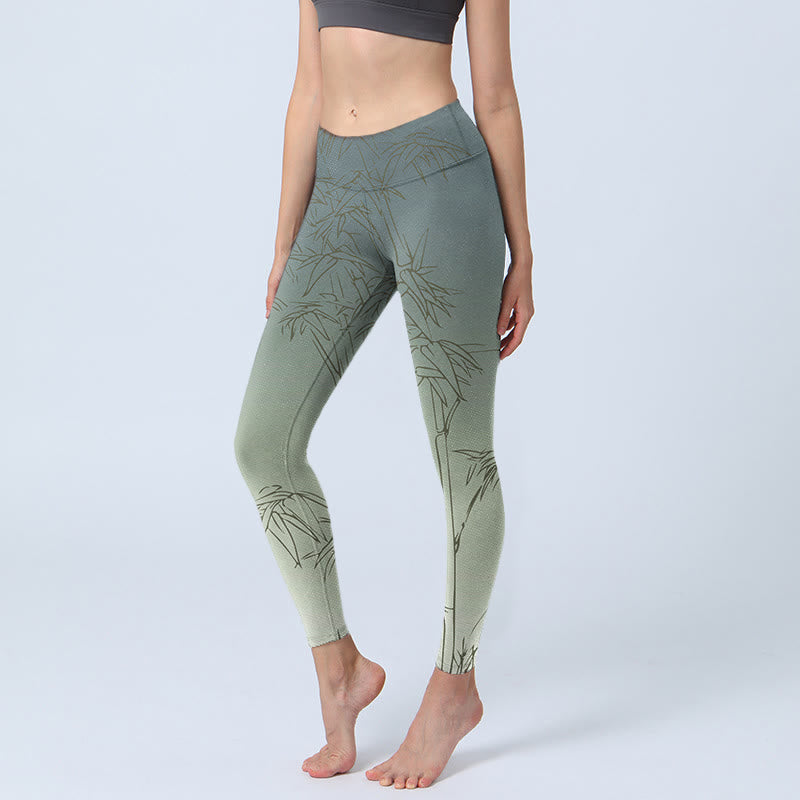 Leggings deportivos con estampado de Buddha Stones para mujer - Gainsboro - US18，UK/AU22，EU50 (4XL) - image 0