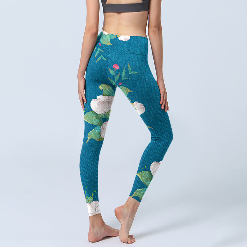 Leggings deportivos con estampado de Buddha Stones para mujer - image 5