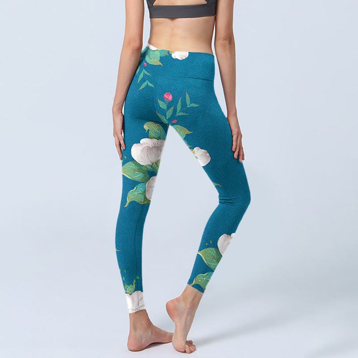 Leggings deportivos con estampado de Buddha Stones para mujer - image 5