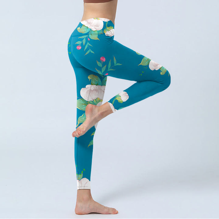 Leggings deportivos con estampado de Buddha Stones para mujer - image 4